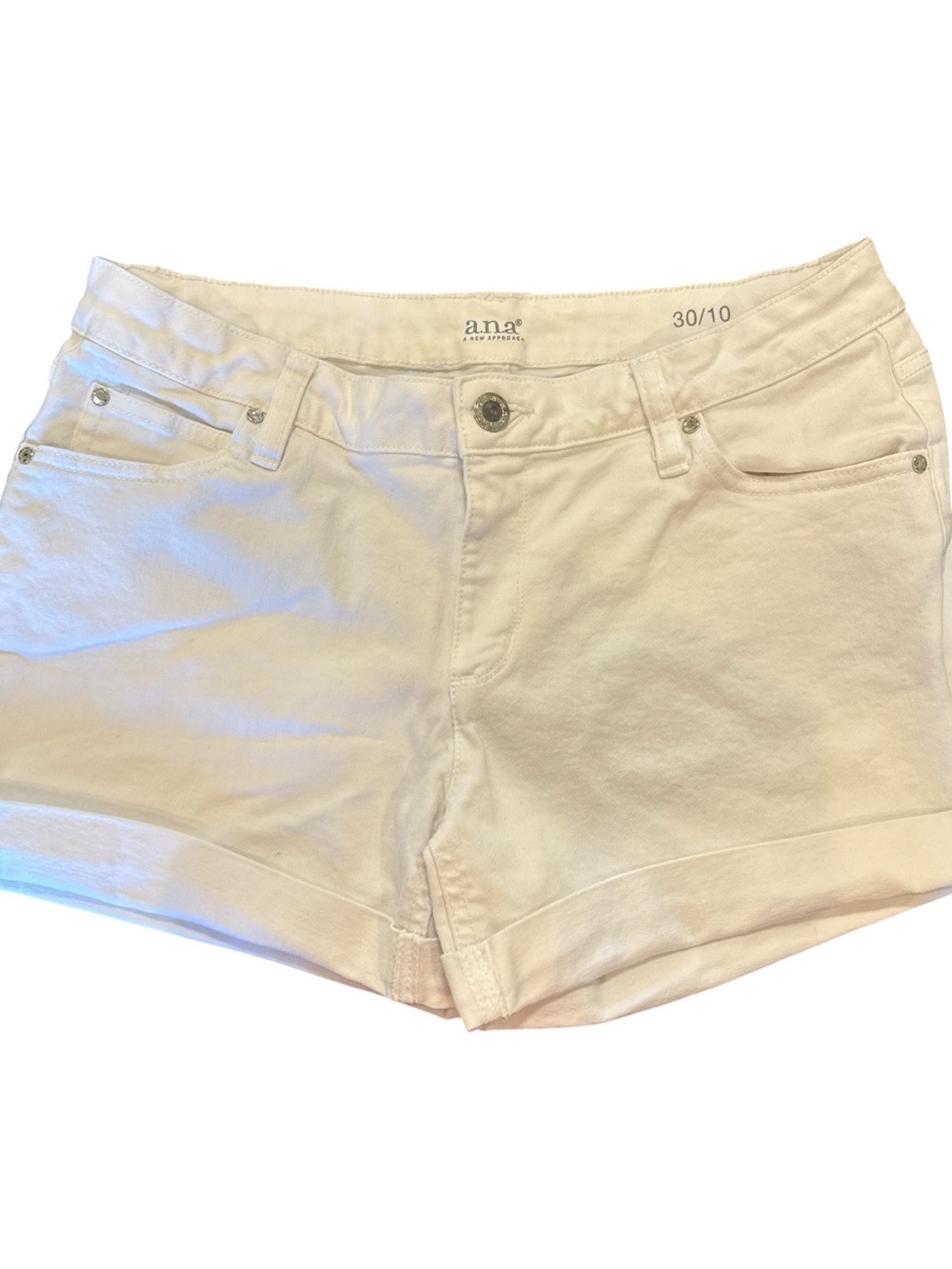 a.n.a Cream Women's Denim Jean Shorts